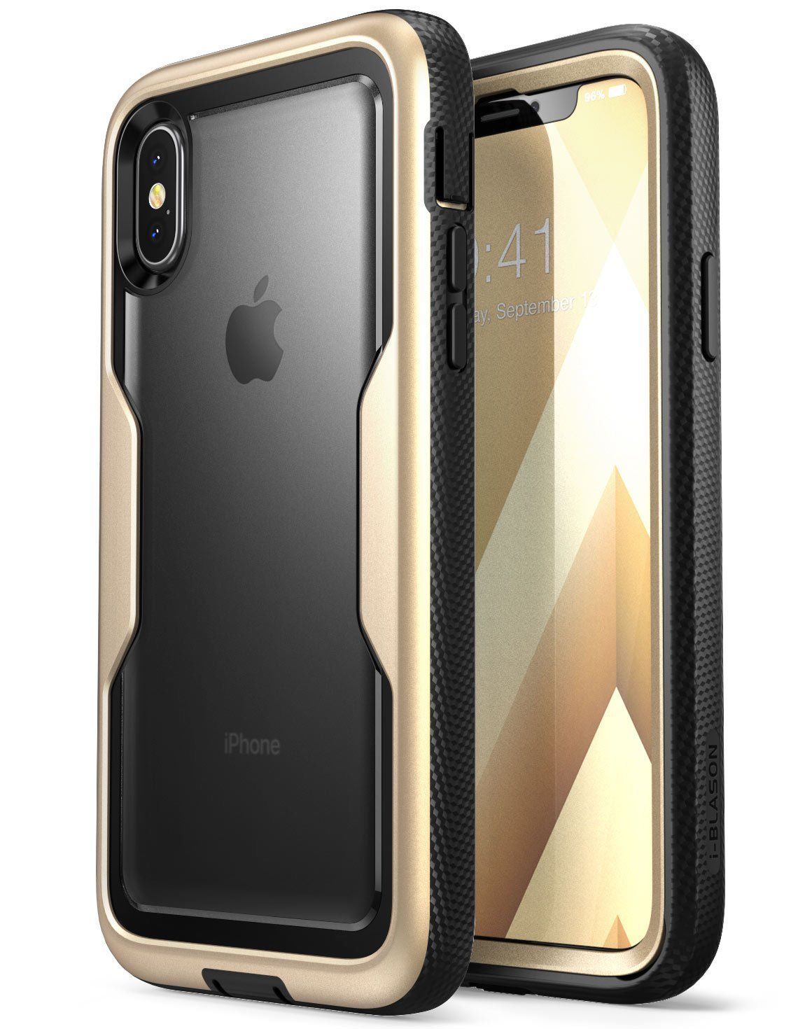 

i-Blason iPhone X XS Case Magma Series Shockproof Cover with Screen Protector