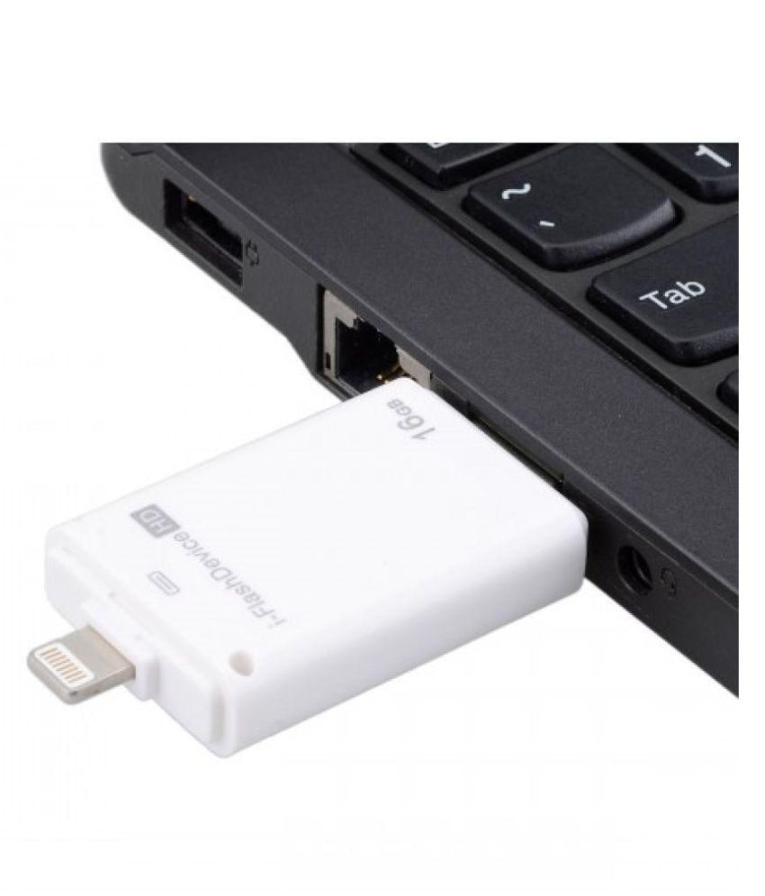 

I-Flash Device HD Memory Stick With Lightning Connector And APP For IPhone 5 5c 5s 6 6plus IPad To Adding Extra Storage 16GB By TSV