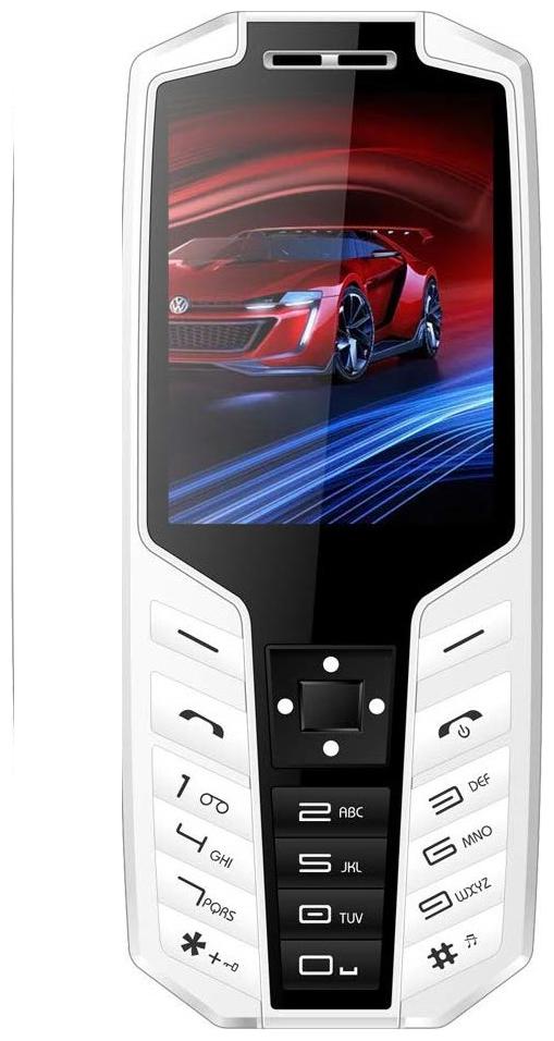 

I KALL K50 Multimedia Phone (Fast Charging 2 8 Inch Big Screen) (White Black)
