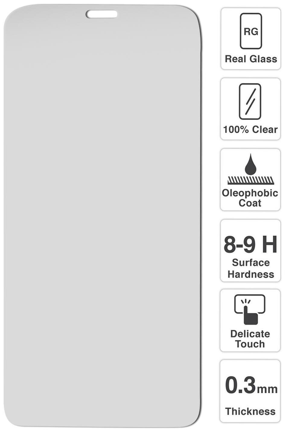 

I Phone X Premium Tempered Screen Protector Glass With Installation Kit