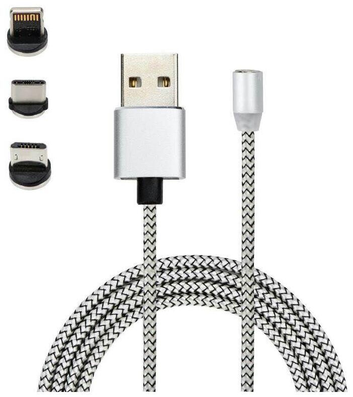 

iCall Charging Only 3 in 1 (Lightning Micro USB Type-C) Cable ( 1 m Assorted )