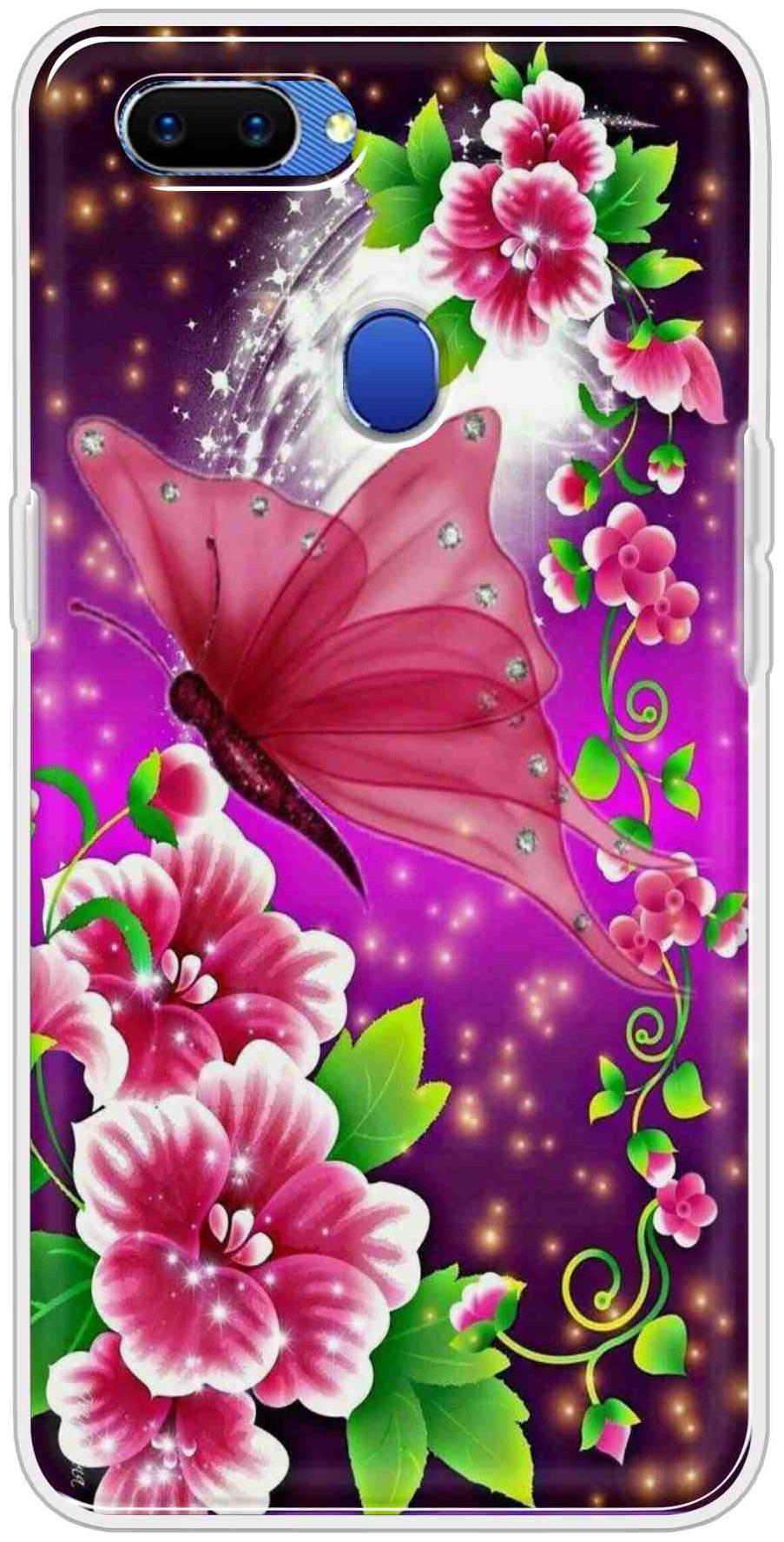 

IKC STORE Silicone Back Cover For OPPO A5 ( Multi )