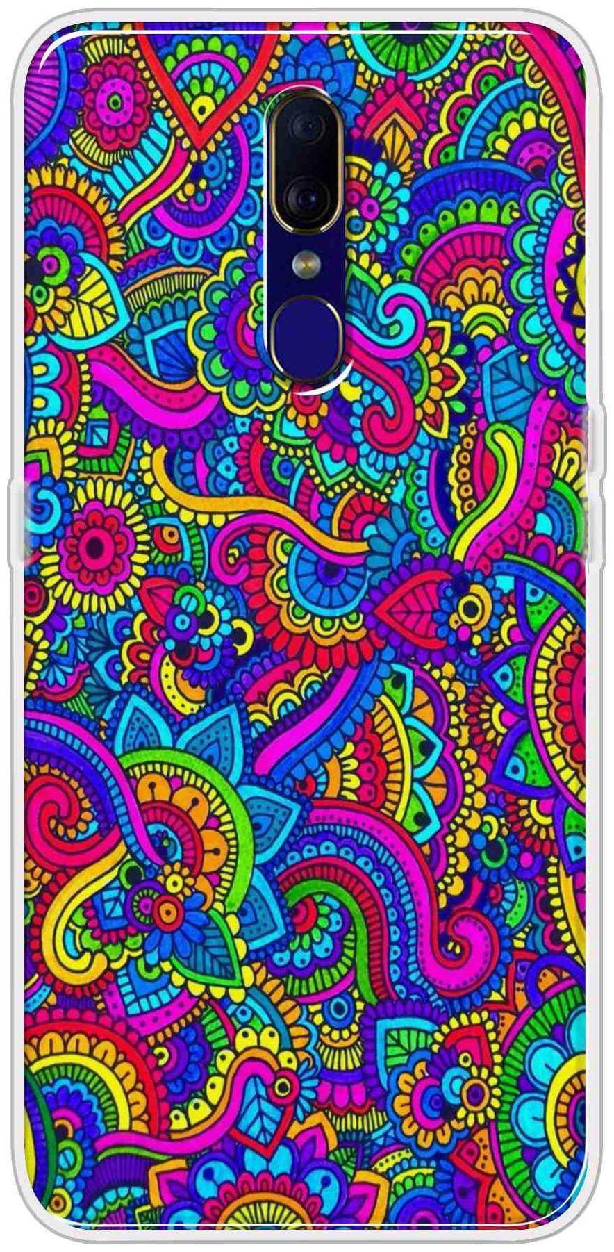 

IKC STORE Silicone Back Cover For Oppo F11 ( Multi )