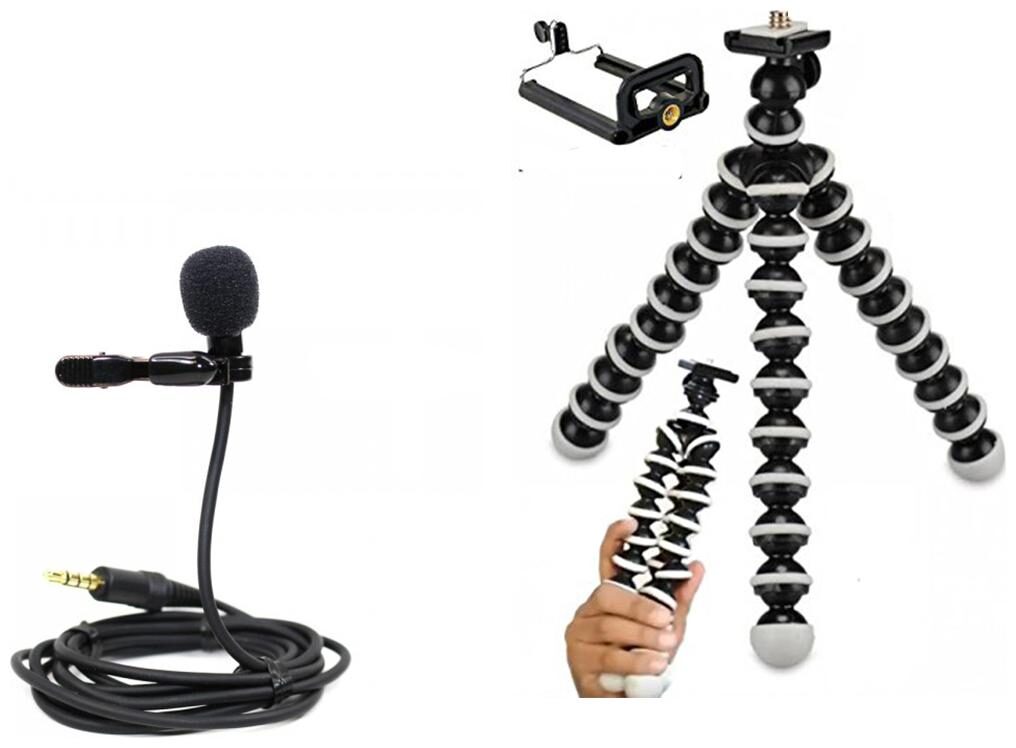 

IMMUTABLE Tripod and Lapel Mic (Black)