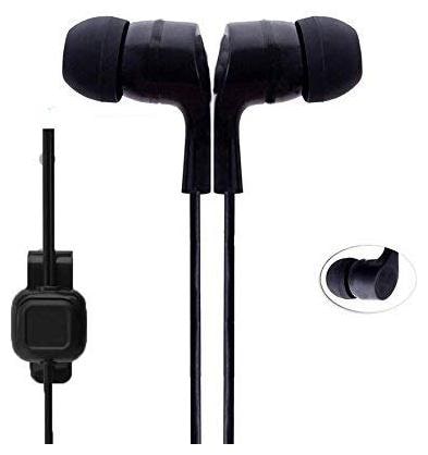 

S4 In-Ear Wired Headphone with 3 5 mm Jack in-line Mic Compatible for Mi A1 Mi A2 Mi 4 Mi5 Mi Mix 2 Mi Max 2 Xiaomi Poco F1 Redmi Note 6 Redmi Note 5 Pro In-Ear Wired Headphone ( Black )