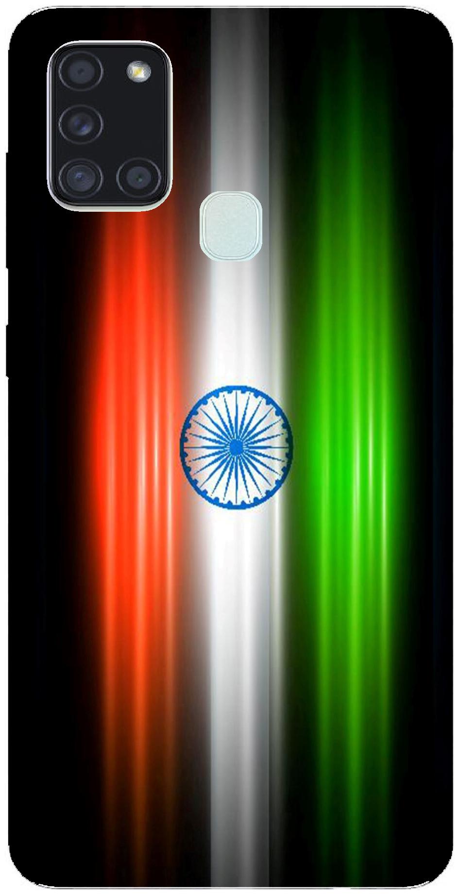 

INC STORE Silicone Back Cover For Samsung Galaxy A21s ( Multi )