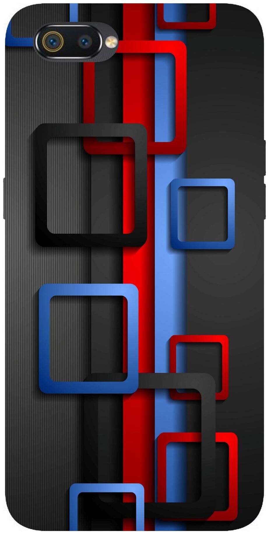 

INC STORE Silicone Back Cover For Realme C1 ( Multi )
