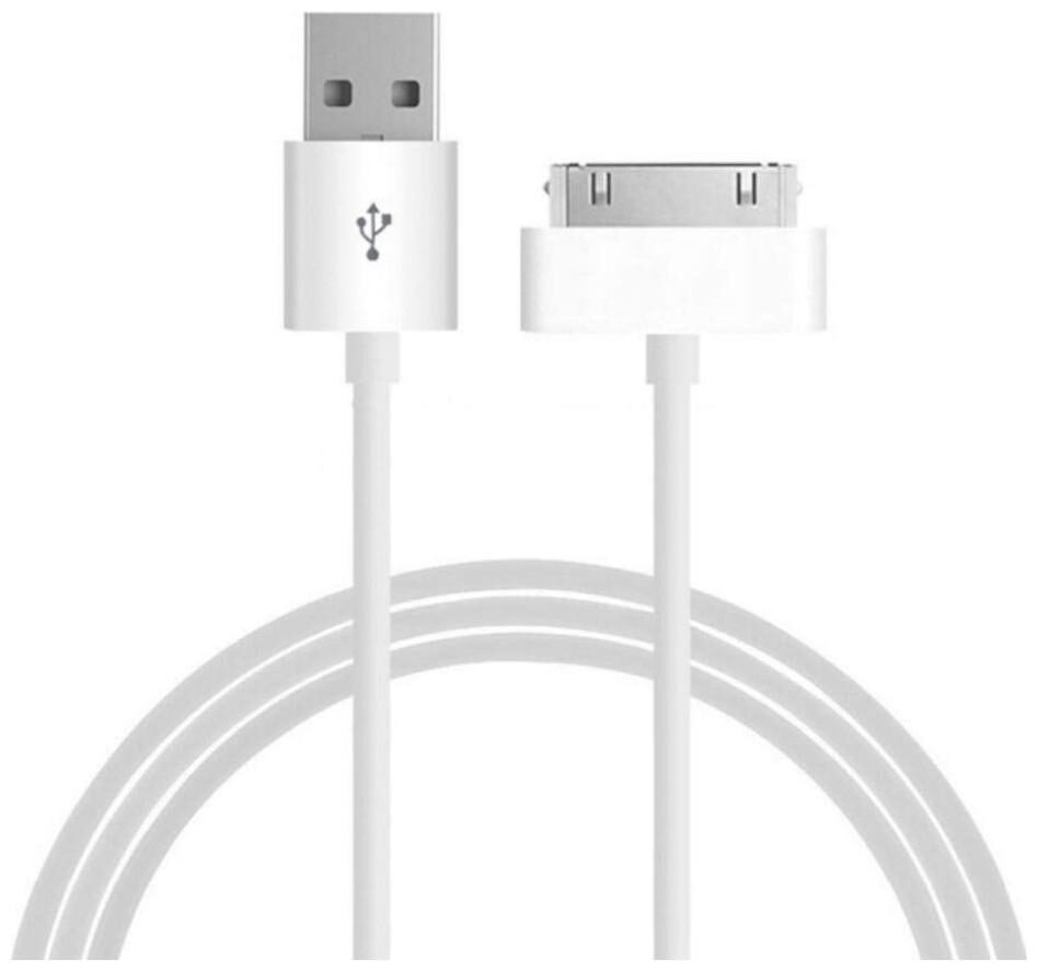 

INCLU Data Charging 30 Pin Cable ( 1-1 5m White )