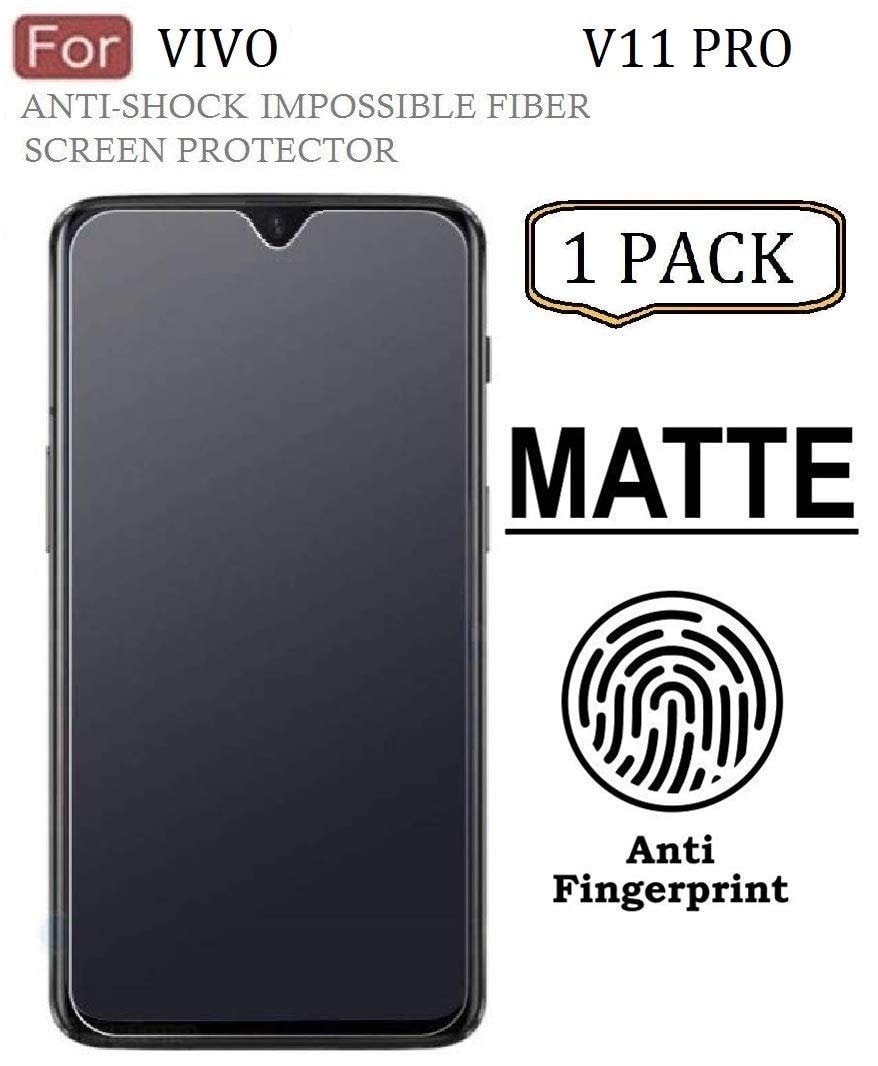

Inclu Premium Anti-Fingerprint Matte Tempered Glass Screen Protector for VIVO V11 pro