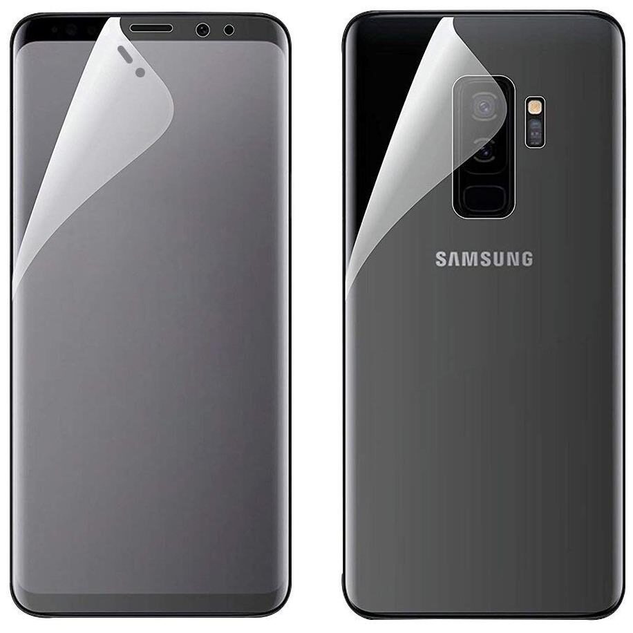 

INCLU Premium Front Back Screen Guard Crystal Clear Edge to Edge Full Screen Protector Screen Guard For samaung galaxy s9 plus (Note - It s Screen Protector Not A Glass) - Transparent