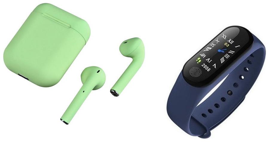 

Inpods 12 True Wireless Stereo V 5 0 Earbuds One Touch 3D Noise Canceling HD Stereo Sound with Mic and Charging Case for Android iOS (Multicolour) With M3 Band