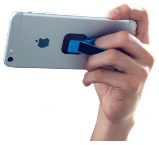 

instyle Fingergrip Mobile Holder - Blue By Buddies cart