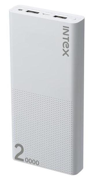 

INTEX IT-PB 20K Poly 20000 mAh Power Bank - White