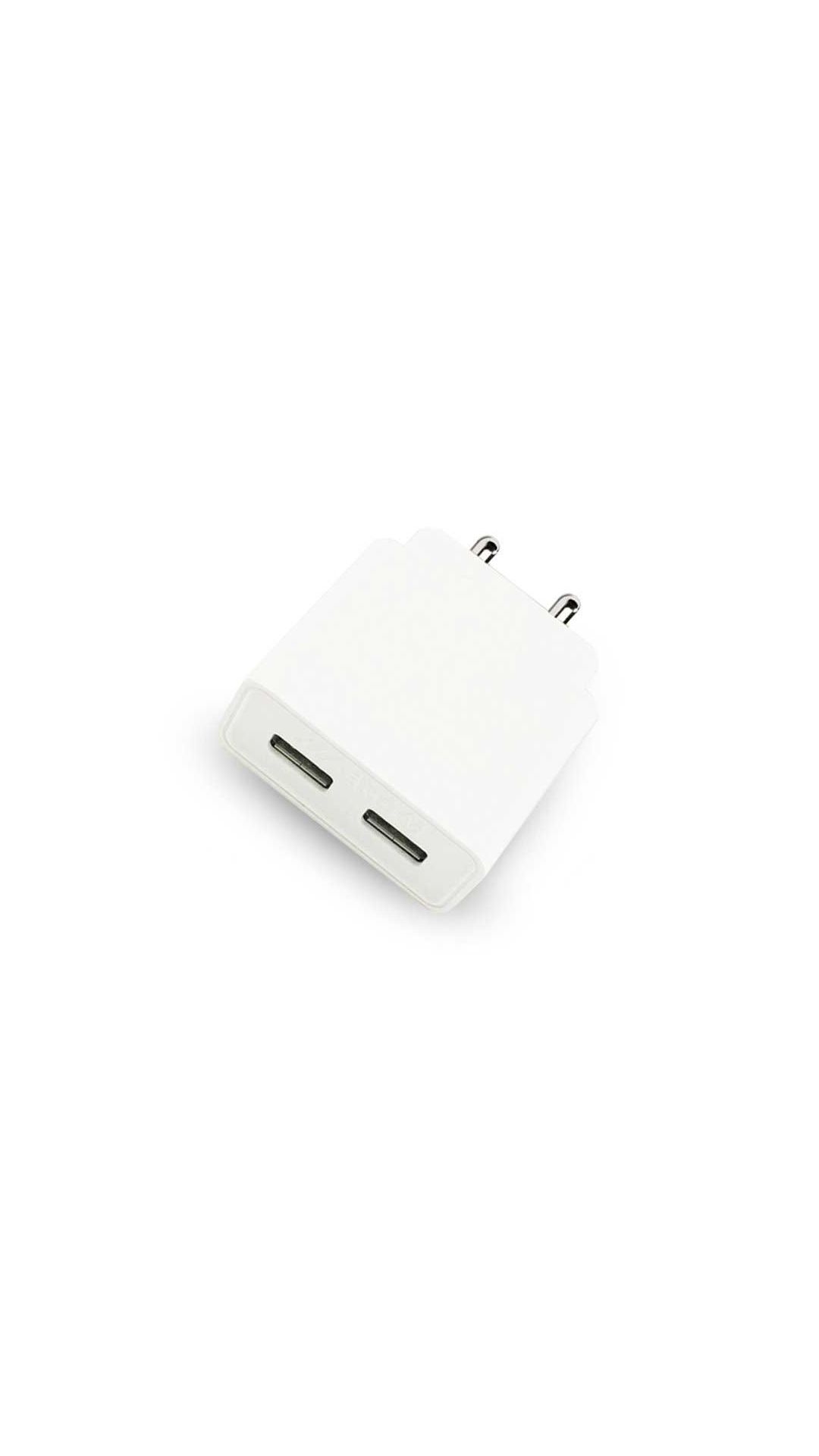 

Intex Supported Wall Charger Travel Charger Mobile Charger Dual Port USB Adapter With Micro USB Cable By TBZ Smart And Fast Charging