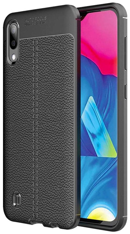 

Ultimate Collection Leather Back Cover For Apple iPhone 11 Max Pro ( Black )