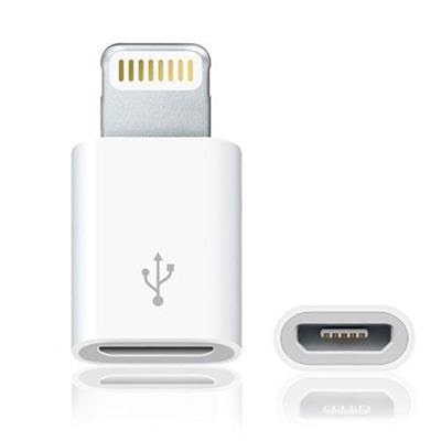 

Micro USB To 8 Pin Data Sync Charger Adaptor For Iphone 6 6 plus 5s 5c 5 Ipad Mini Ipad Ipod (Multi-Color)