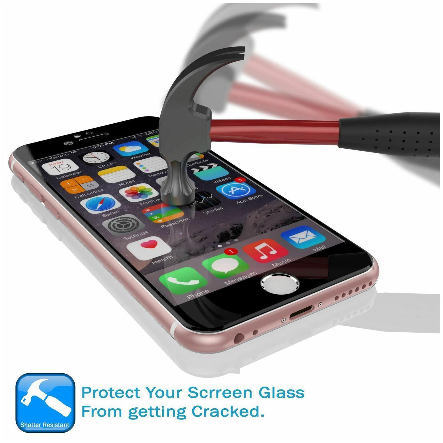 

iPhone 6 6s Plus Screen Protector Punkcase SHIELD Tempered Glass Protector