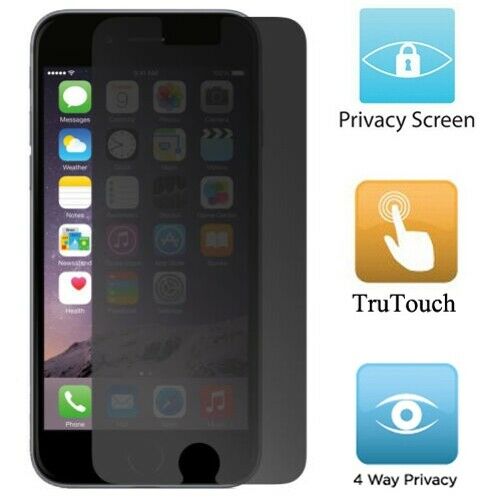 

iPhone 8 7 6S 6 - Privacy Screen Protector Anti-Peeping Anti-Spy LCD Cover