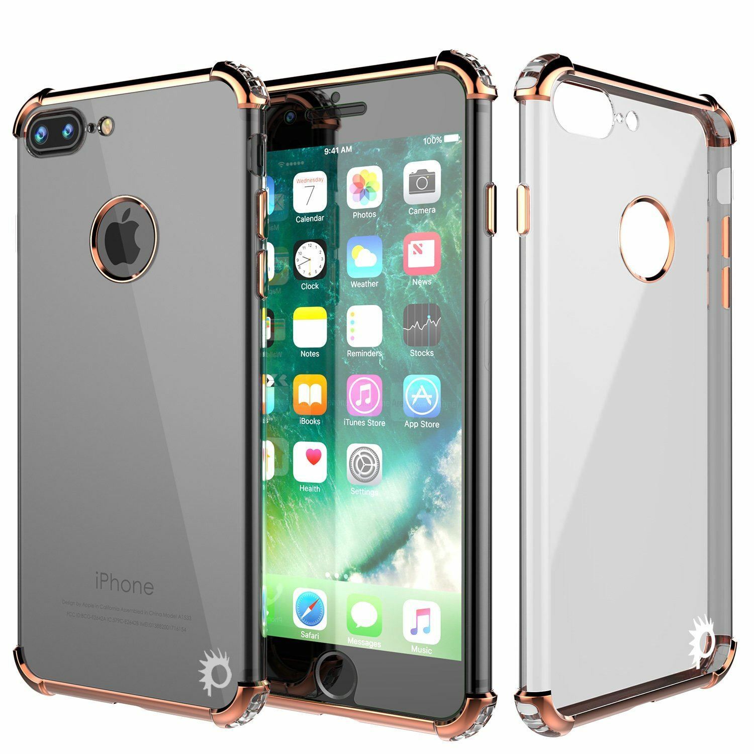 

iPhone 8 PLUS Case Punkcase BLAZE SERIES Protective Cover w Screen Protector