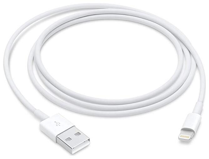 

Buddies Cart ios-57 Data Charging 8 Pin (Lightning) Cable ( 1 m White )