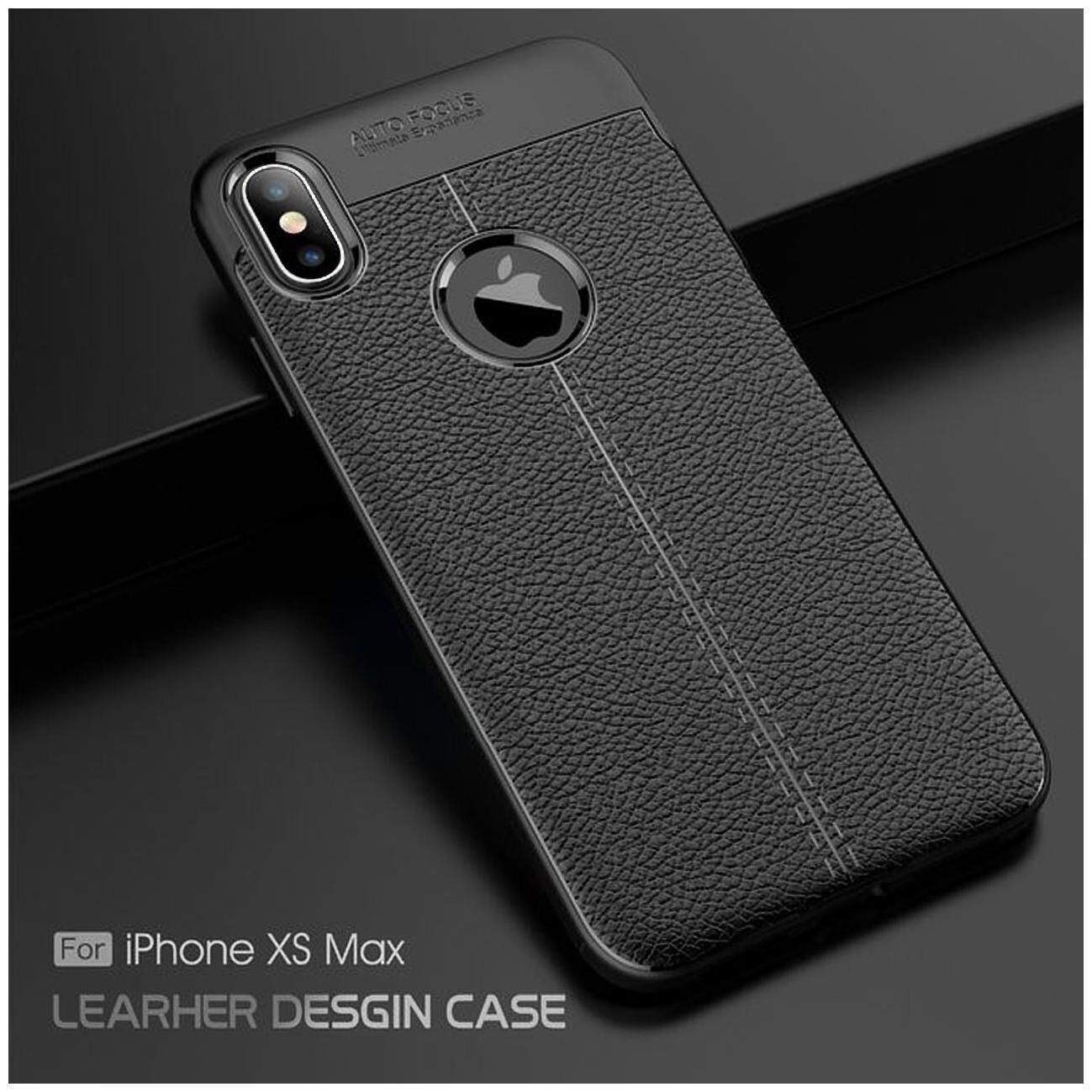 

shopyholik TPU Back Cover For Apple iPhone XS ( Black )