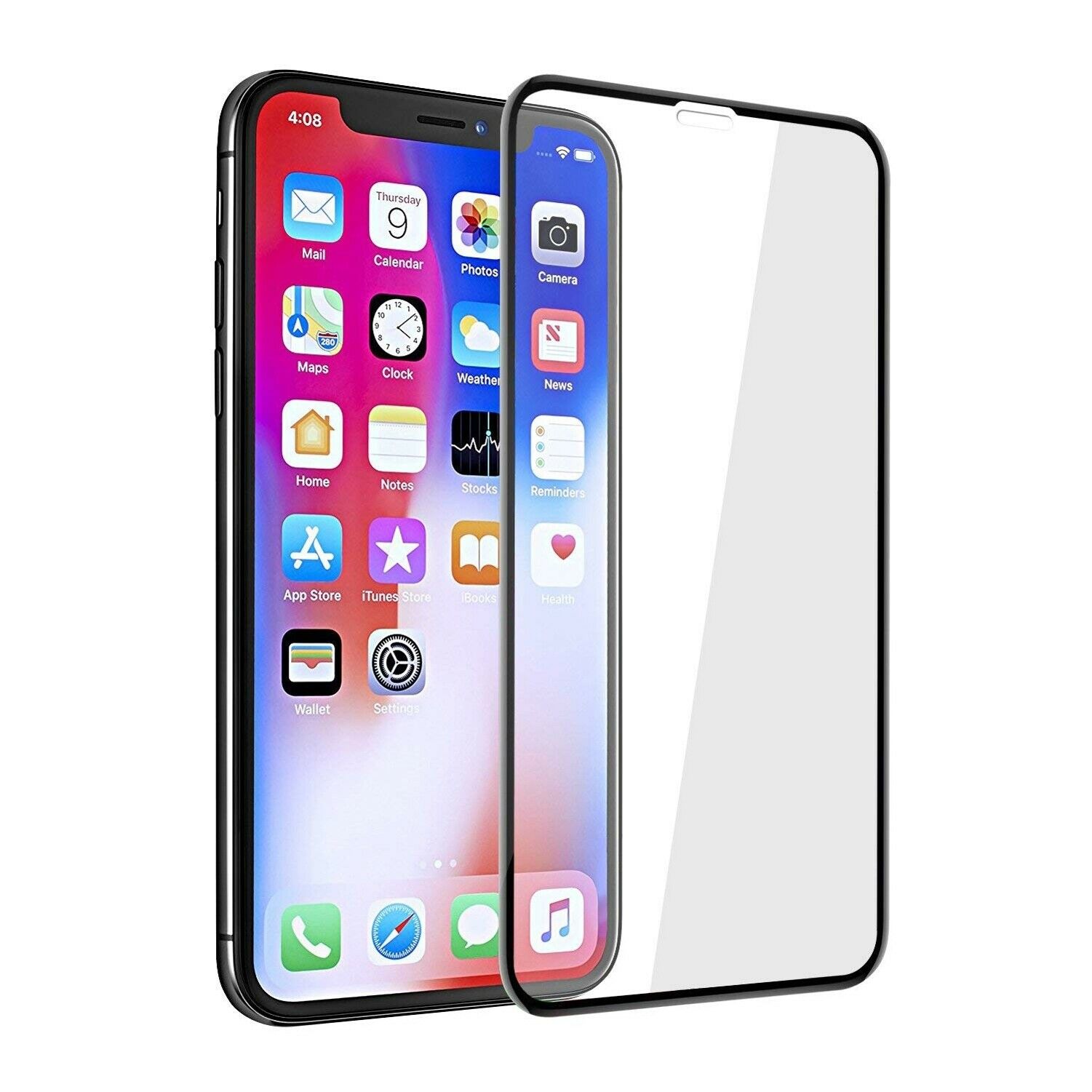 

iPhone XS Max - 5D Tempered Glass Screen Protector Curved HD Crystal Clear