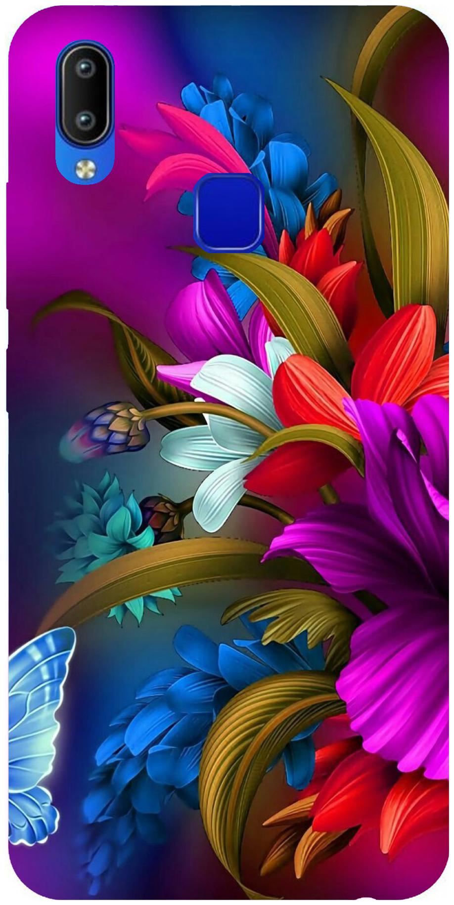 

IRC STORE Silicone Back Cover For Vivo V9 ( Multi )