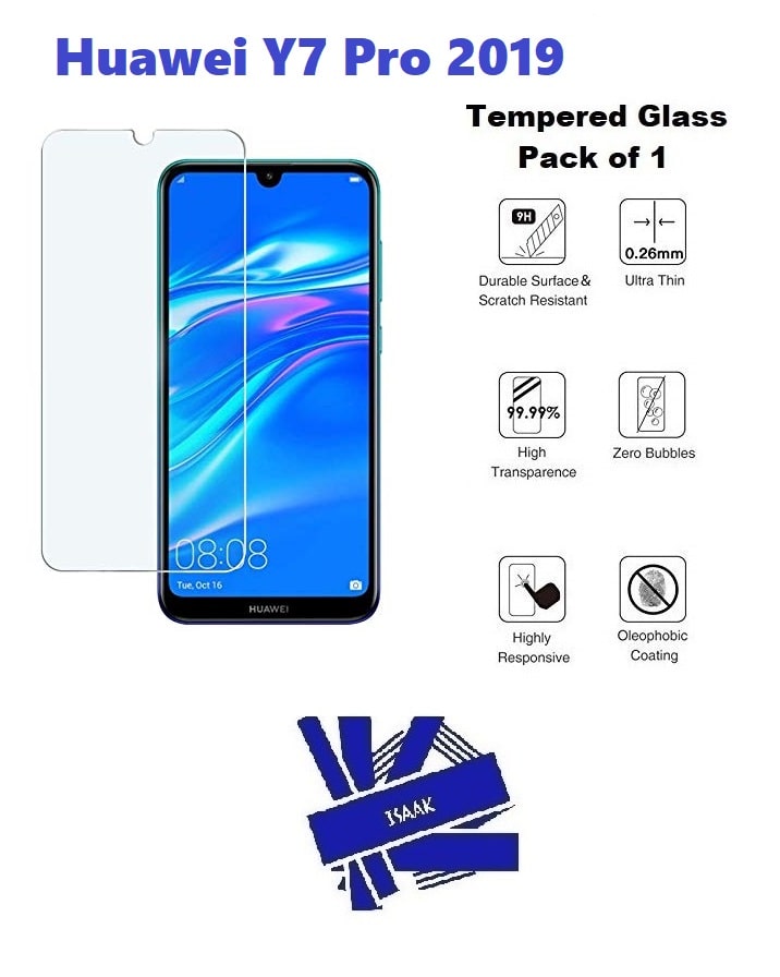 

Isaak Huawei Y7 Pro 2019 Full Coverage Tempered Glass (Pack Of 1)
