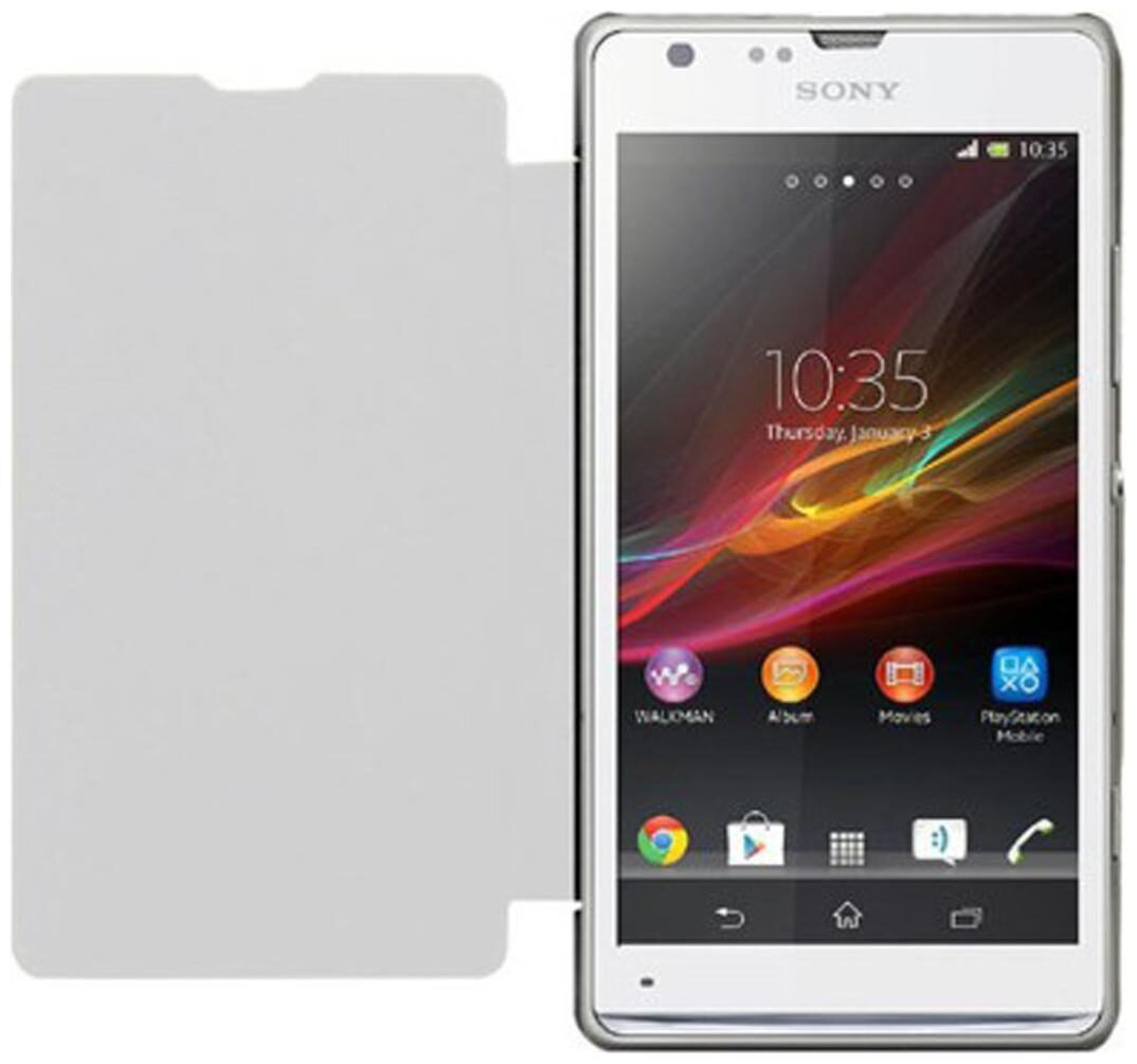 Iway Flip Cover For Sony Xperia L S36H C2105 White by I Way
