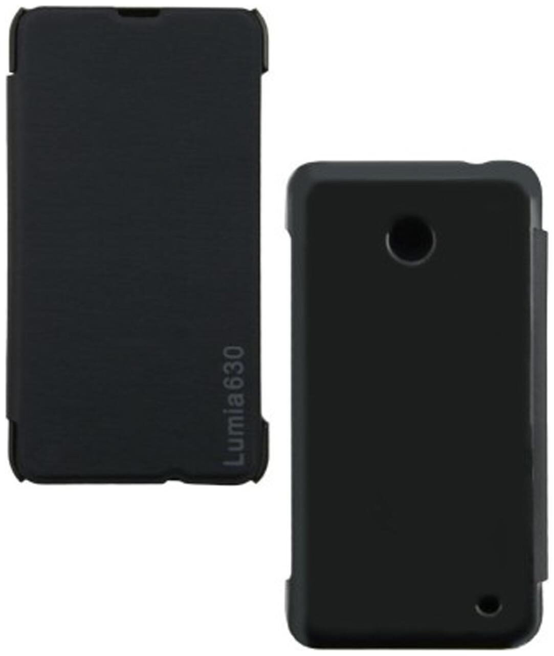 

Iway Flip Cover For Nokia Lumia 630 (Black)