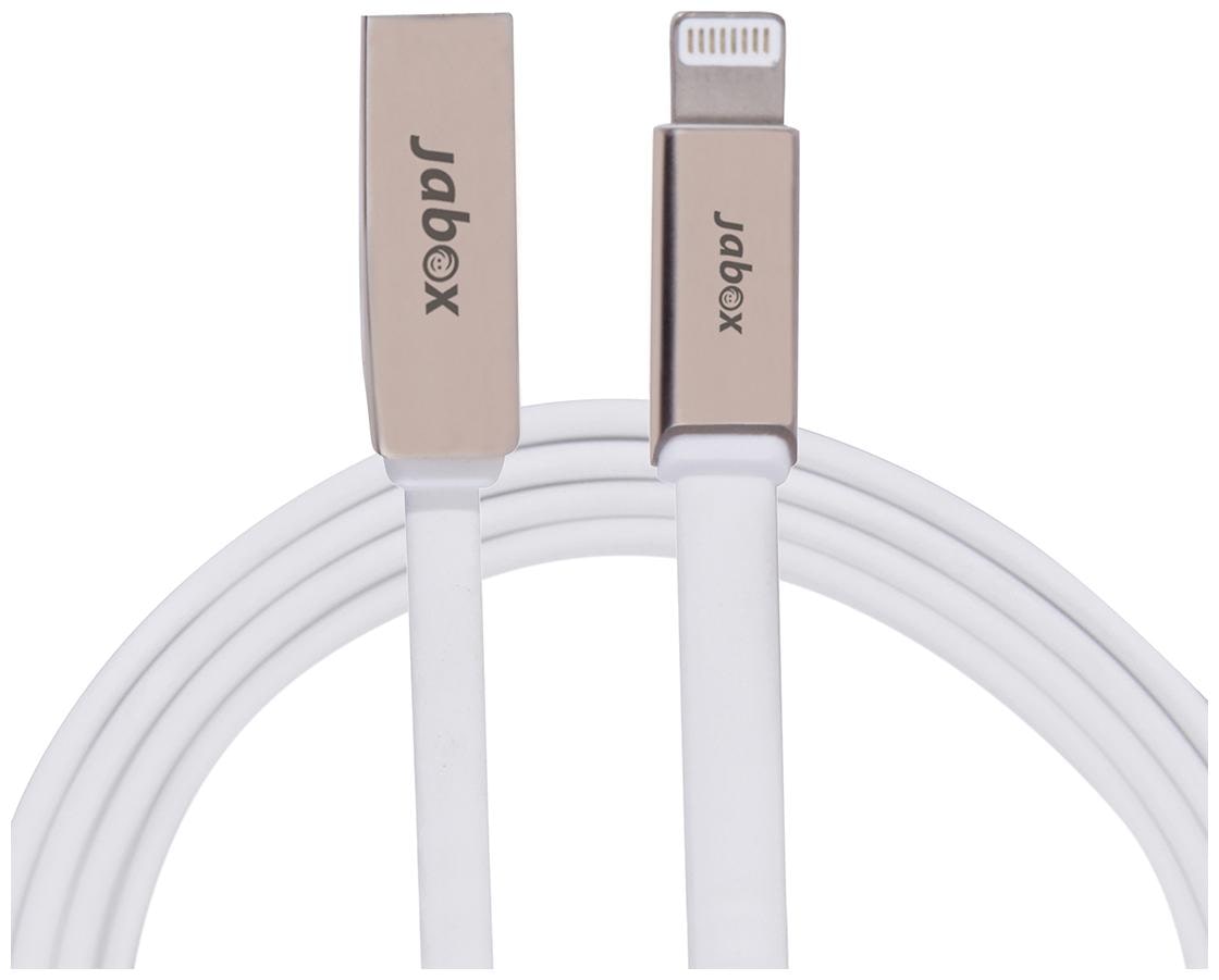 

JABOX S26C Fast Charging Data Charging 8 Pin (Lightning) Cable ( 1 m White )