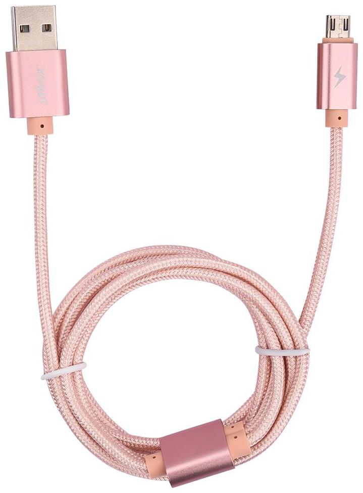 

micro usb data cable for all smartphone by jabox (1meter long nylon braided 2 1Aoutput 6 month replacement warrnanty