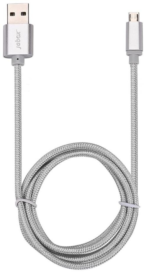 

micro usb data cable for all smartphone by jabox (1meter long nylon braided 2 1Aoutput 6 month replacement warrnanty