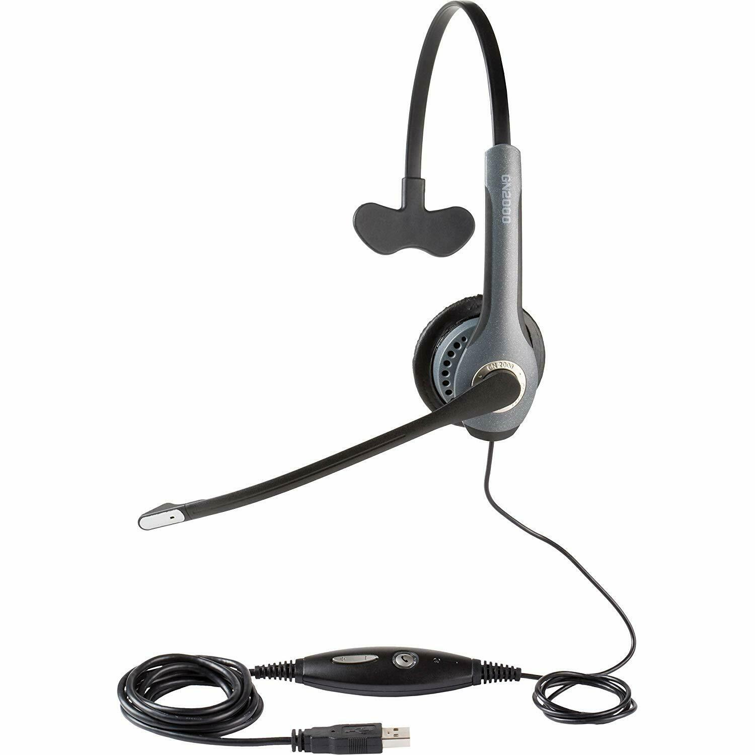 

Jabra GN2000 Monaural CIPC Plug-and-Play NC USB Wired Headset