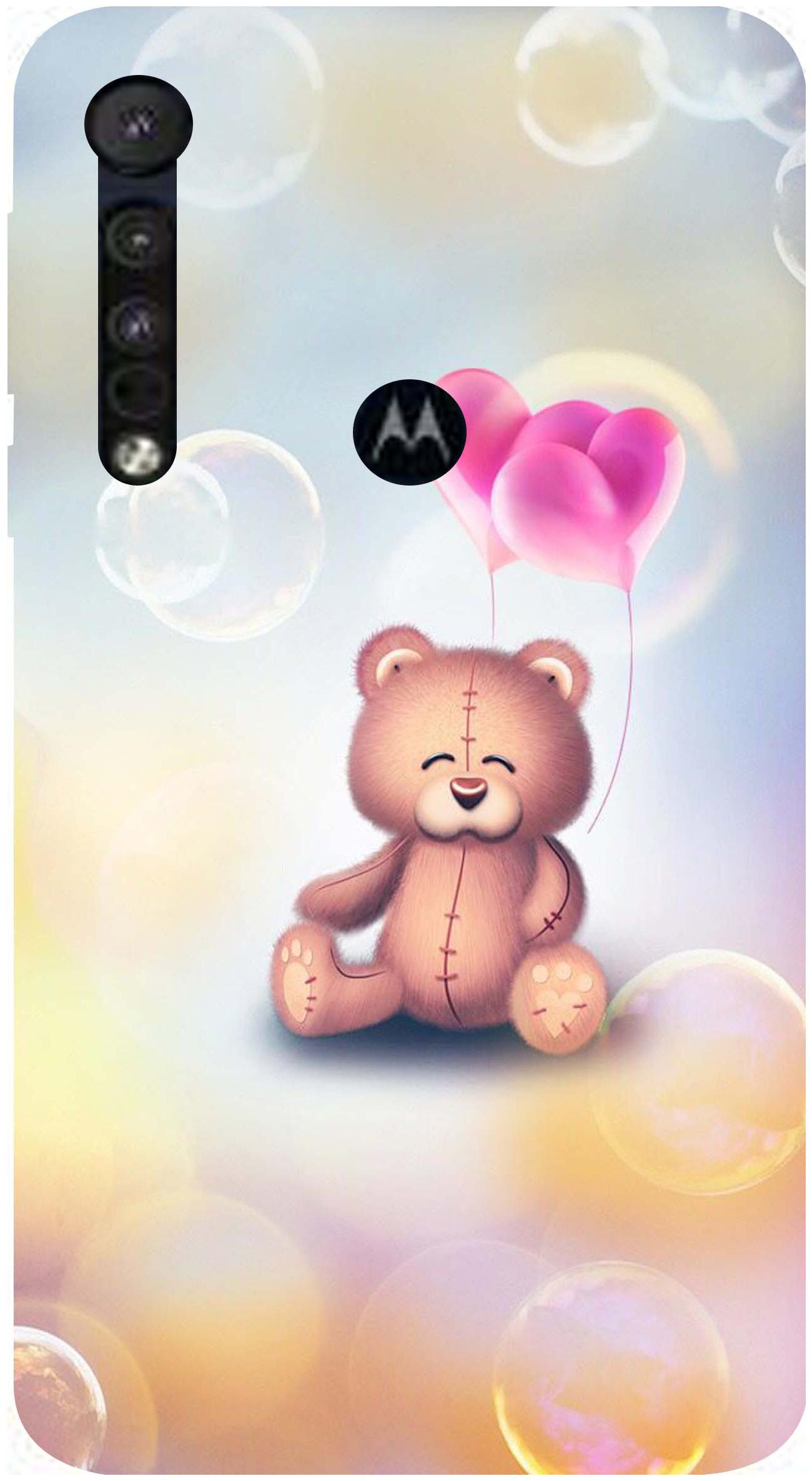 

Janvi Creation Silicone Designer Back Cover For Motorola One Macro ( Multi )