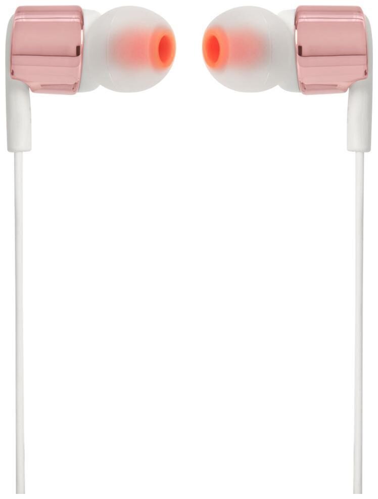 

JBL T210 In-Ear Wired Headphone ( Rose Gold )