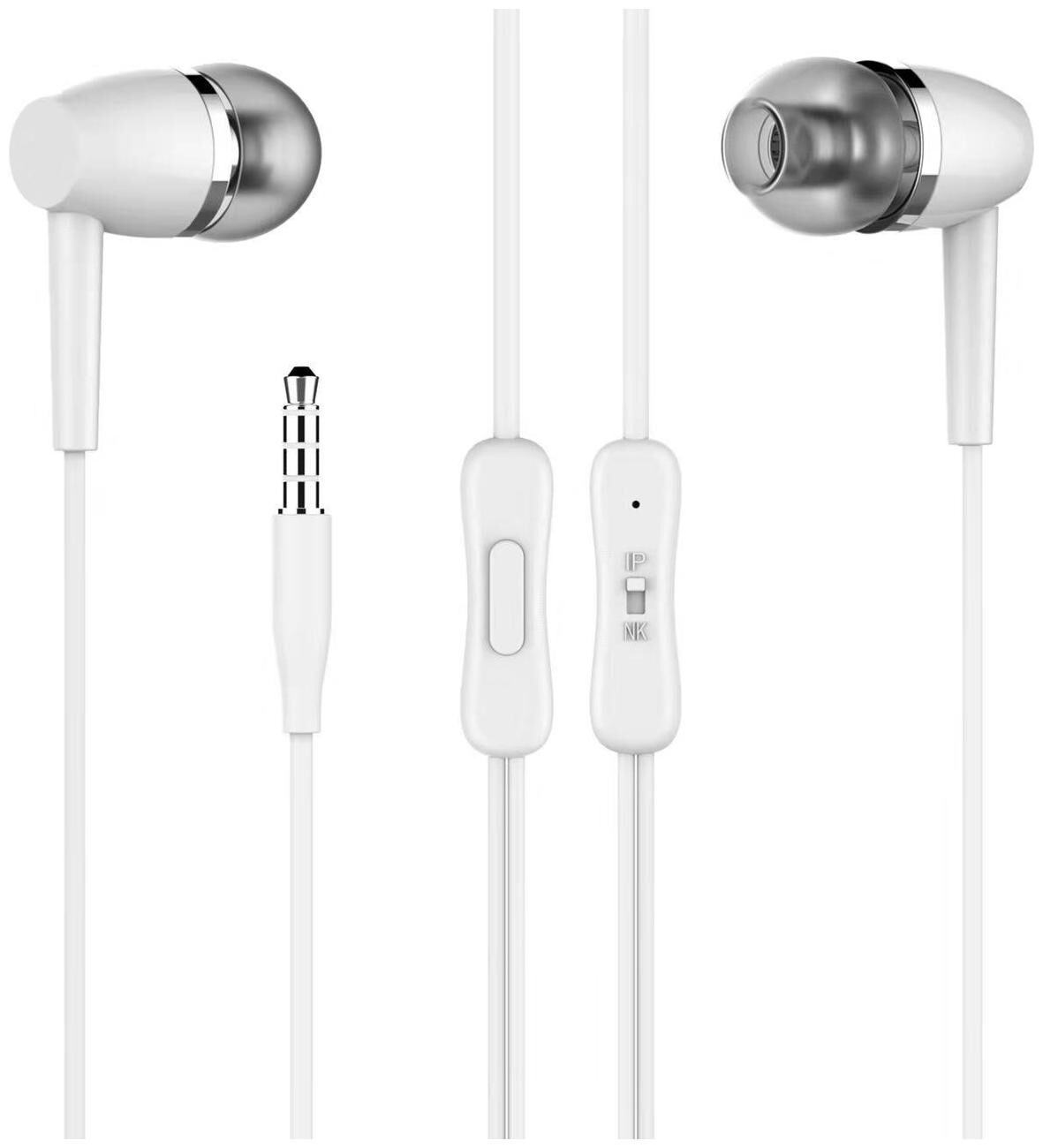 

JMO27Deals White earphones In-Ear Wired Headphone ( White )