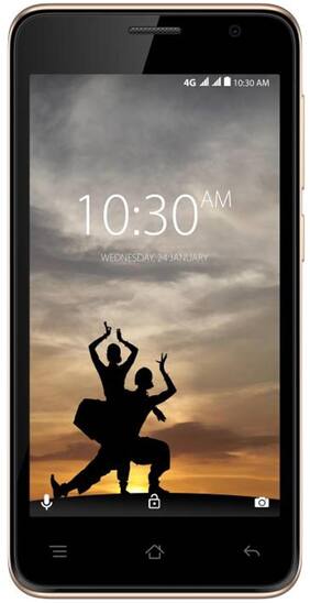 Karbonn A9 Indian 4G VoLTE  8 GB  Black & Champagne