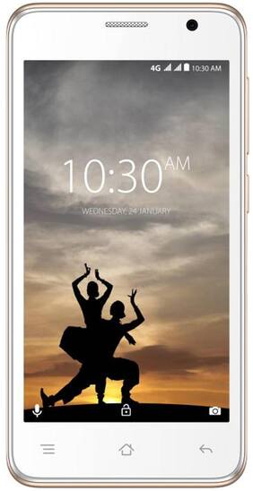 Karbonn A9 Indian 4G VoLTE  8 GB  White & Champagne