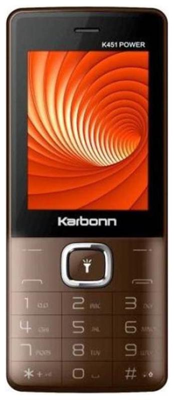 Karbonn K451 Power Champagne Black