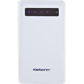 Karbonn Polymer 5 5000 mAh Power Bank (White)