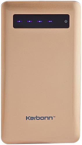 Karbonn Polymer 5 5000 mAh Power Bank (Golden)