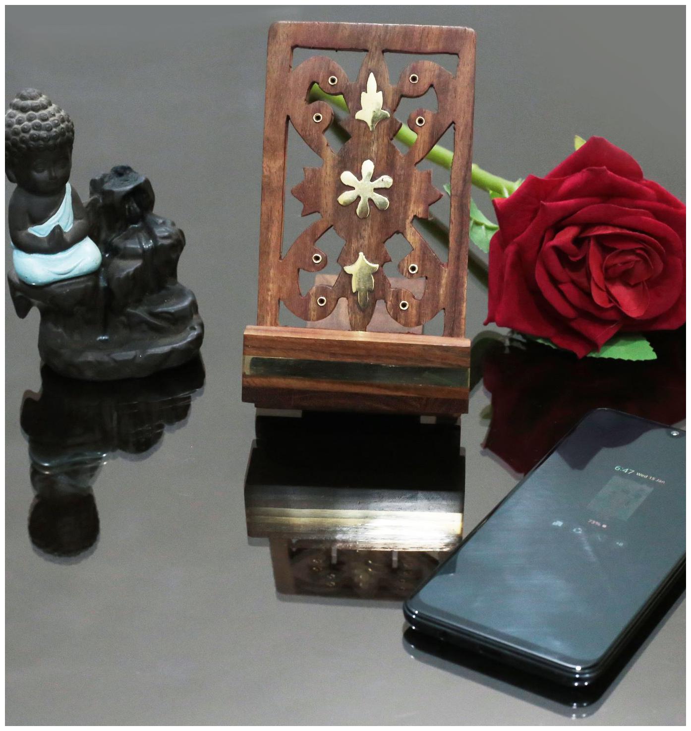 

KESHA SPREE Wood Table Stand Mobile Holder