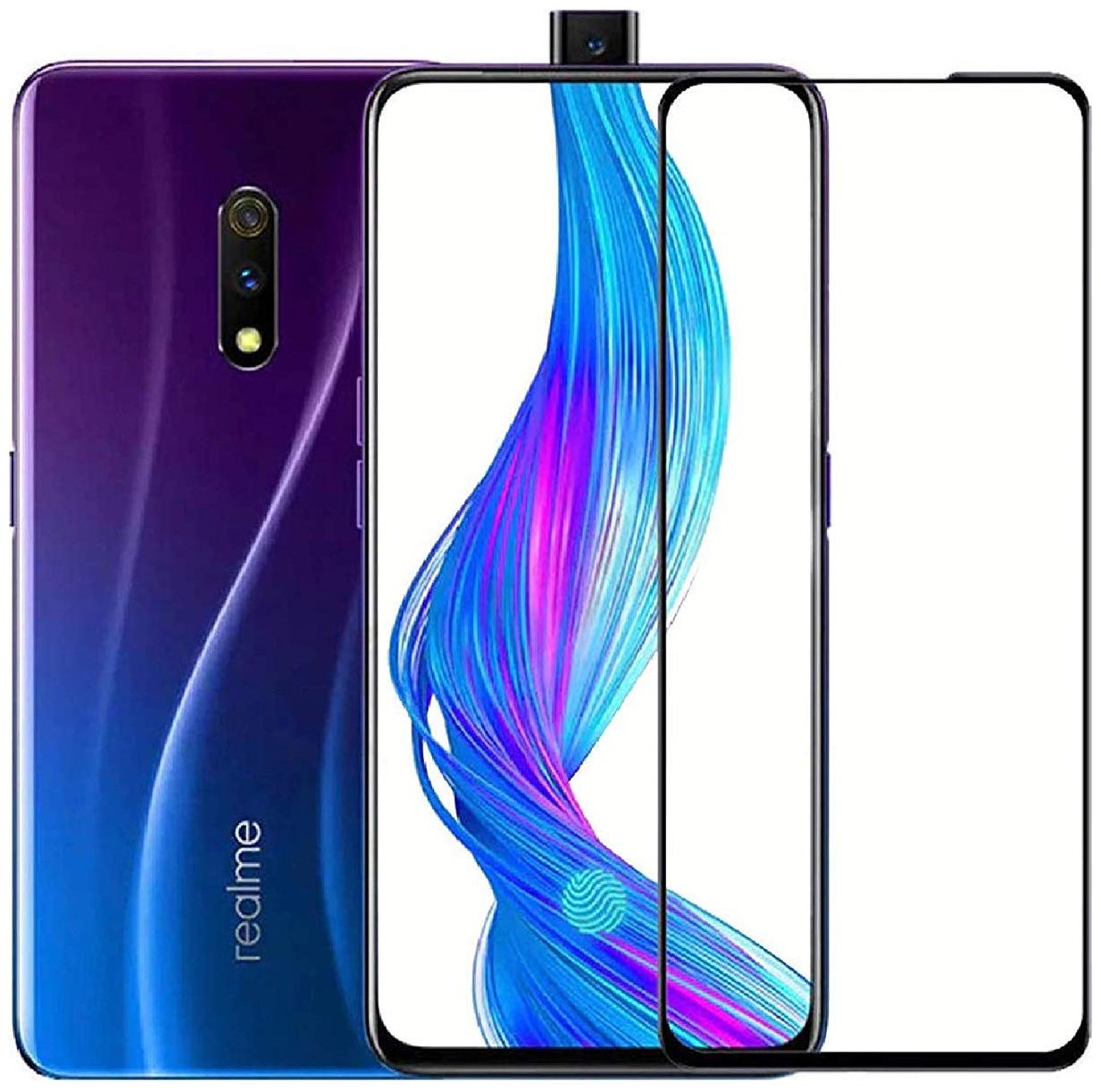 

KHR Realme X Tempered Glass Screen Protector Anti-scratch Edge To Edge Glass (Free Kit)