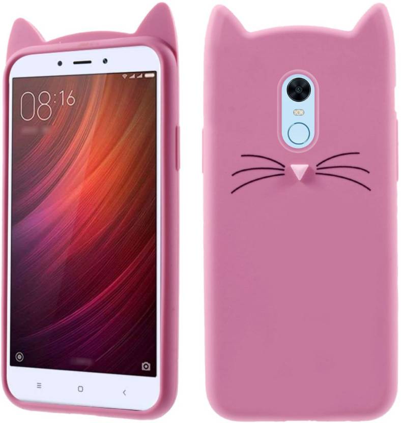 Kolorfame Soft Cat Print Back Cover for Redmi Note 5