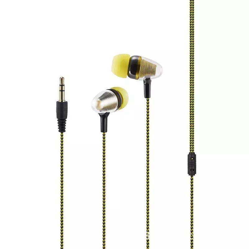 

KONARRK Disco In-Ear Wired Headphone ( Yellow Black )