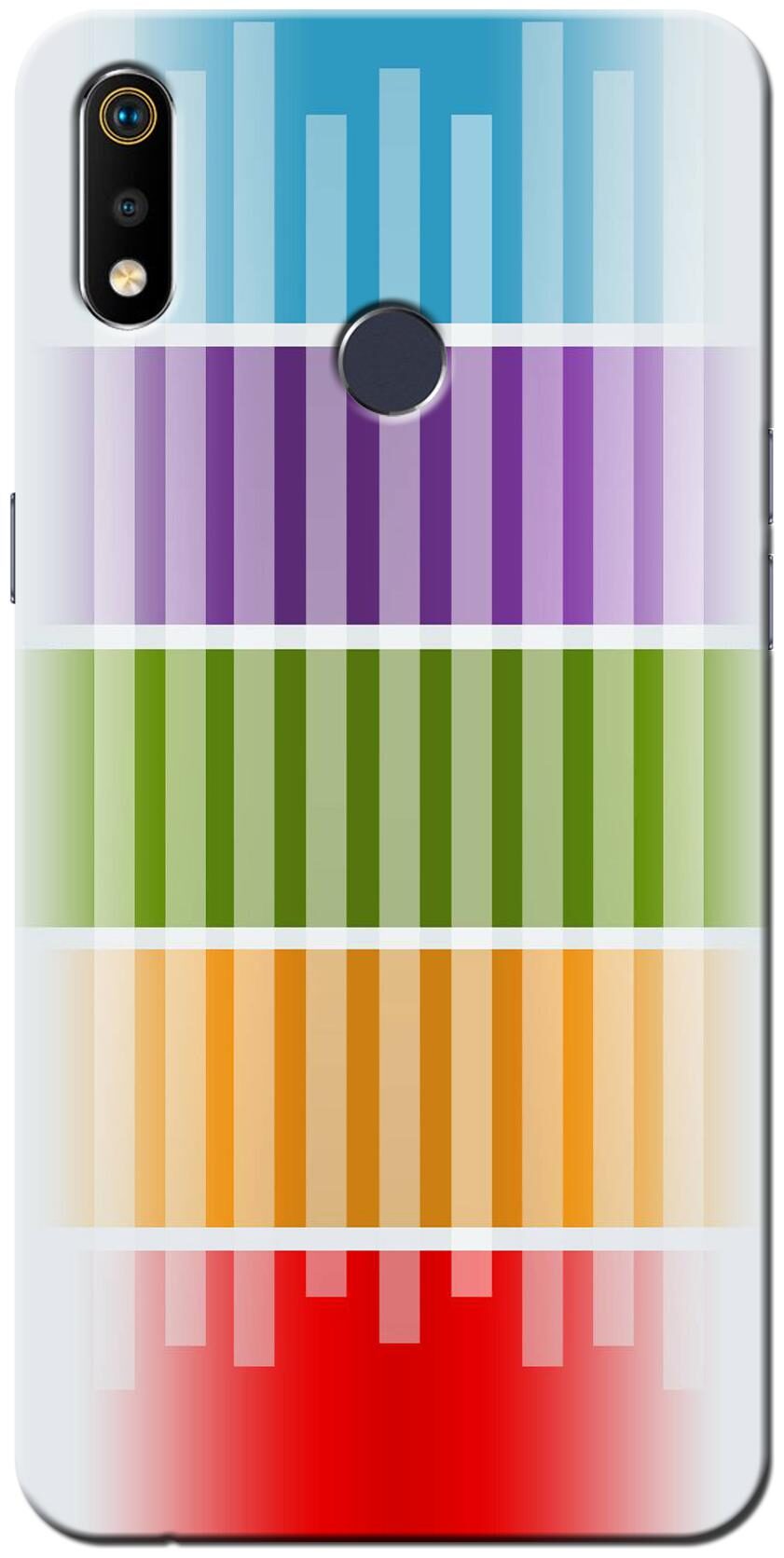 

KVOICE Silicone Back Cover For Realme 3i ( Multi )