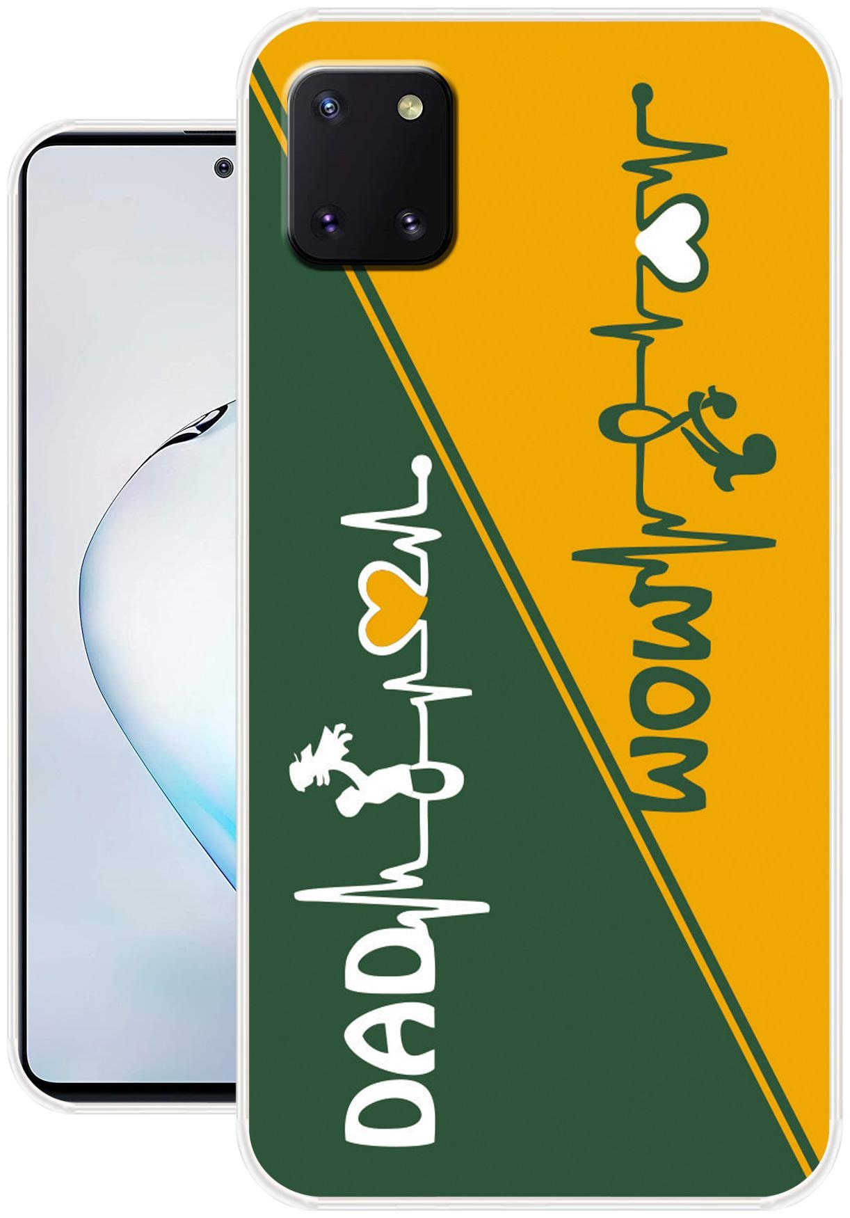 

Kvoice Back Cover for Samsung Galaxy Note 10 Lite