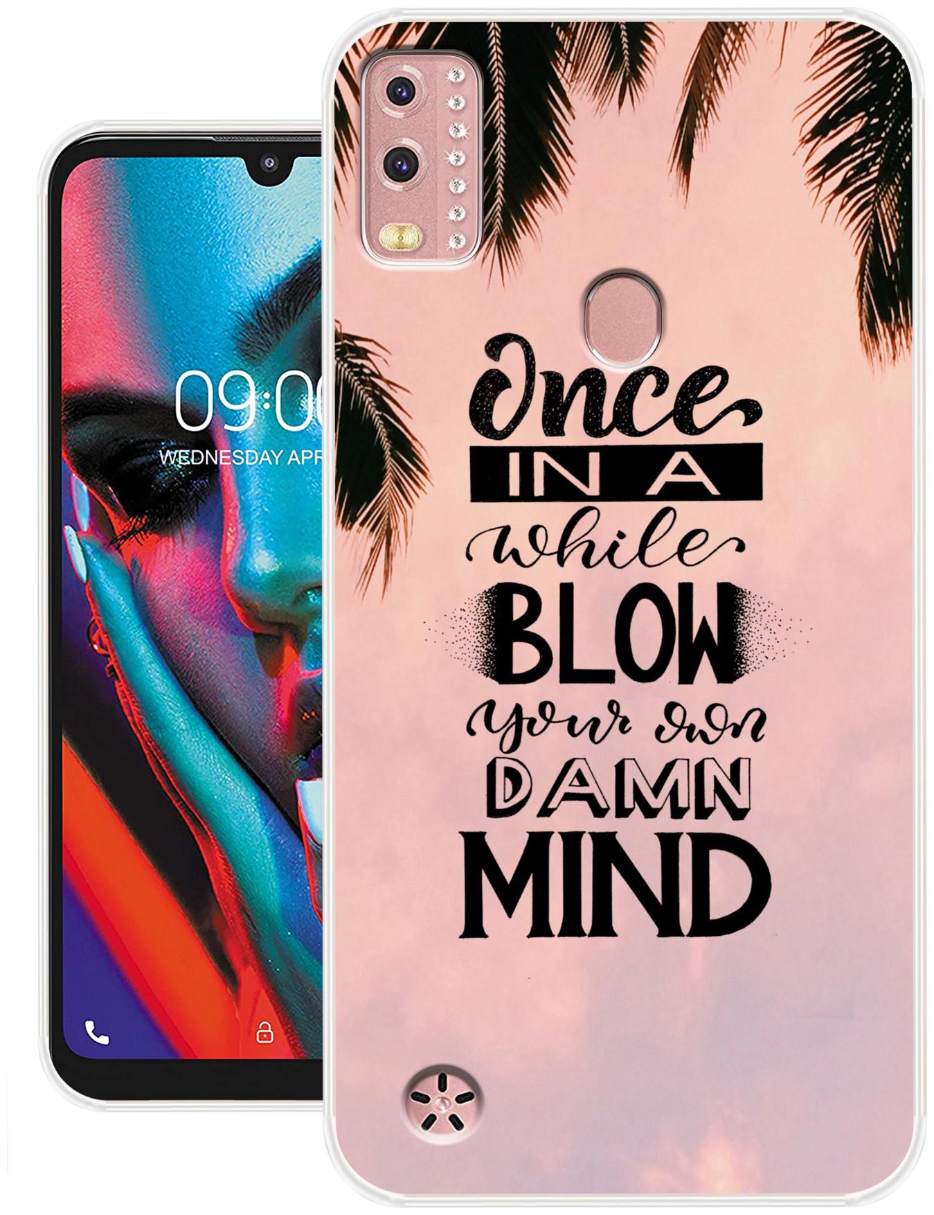 

KVOICE Back Cover For Lava BeU Multi