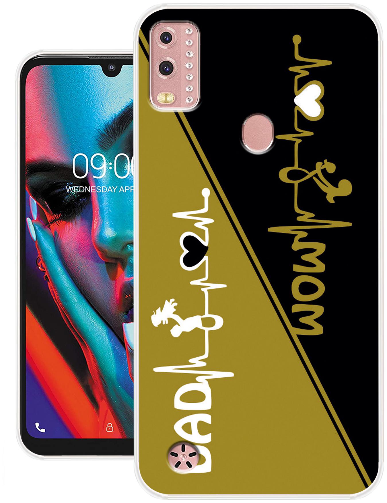 

KVOICE Back Cover For Lava BeU Multi